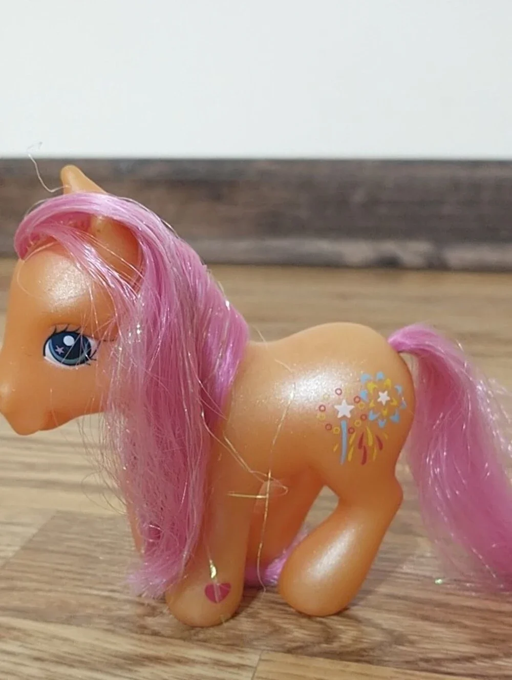 Vintage 2003 My Little Pony's - Sparkleworks 🧡 & Star Swirl 🤍